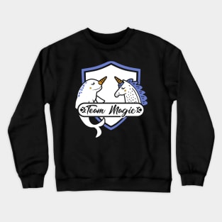 Team Magic - Narwhal and Unicorn Crewneck Sweatshirt